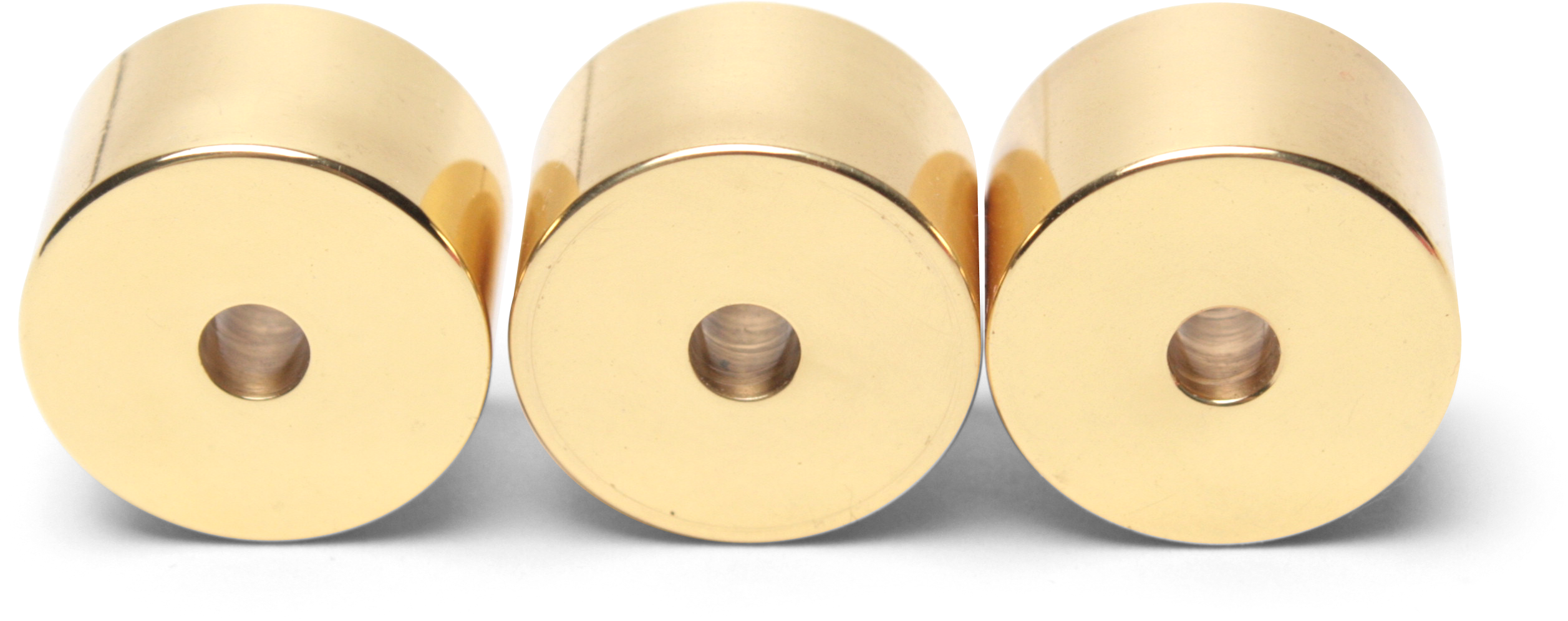 Heavy Bottom Valve Caps (Set of 3) Bill Pfund Trumpets